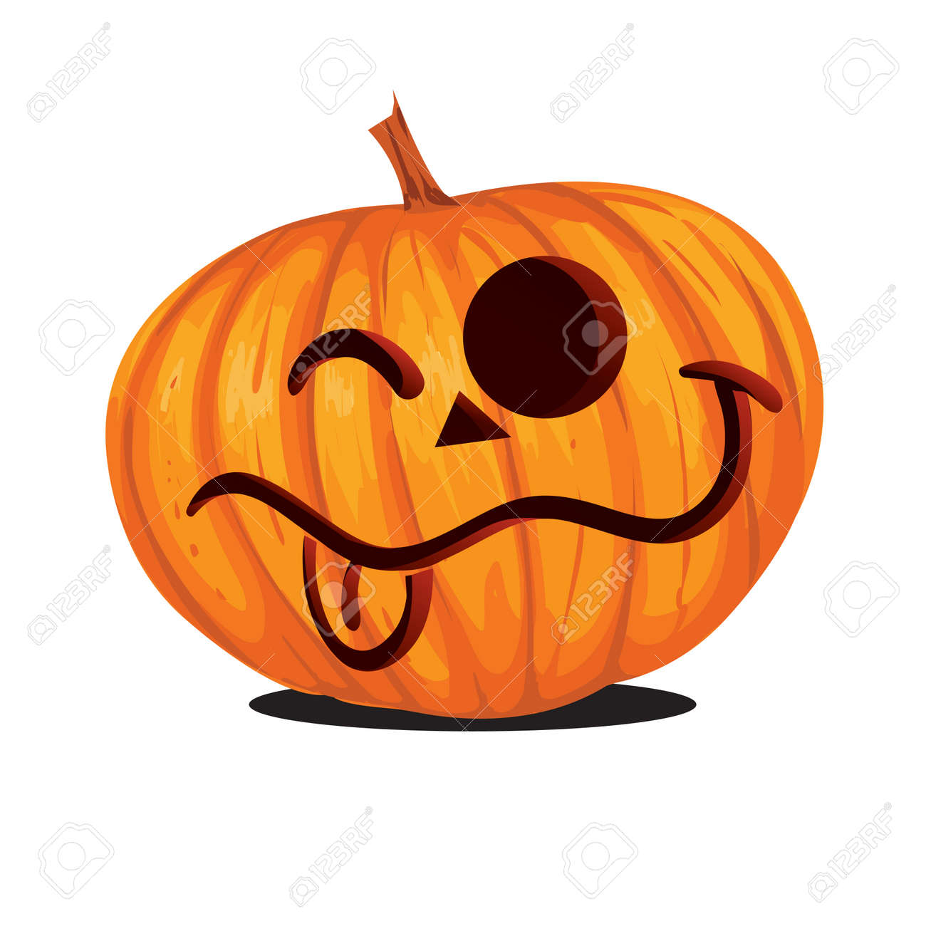 banque dimages vector illustration de jack o lanterne citrouille d halloween dans le style de dessin anim isol sur blanc - Dessin Citrouille D Halloween banque dimages vector illustration de jack o lanterne citrouille d halloween dans le style de dessin anim isol sur blanc - Dessin Citrouille D Halloween