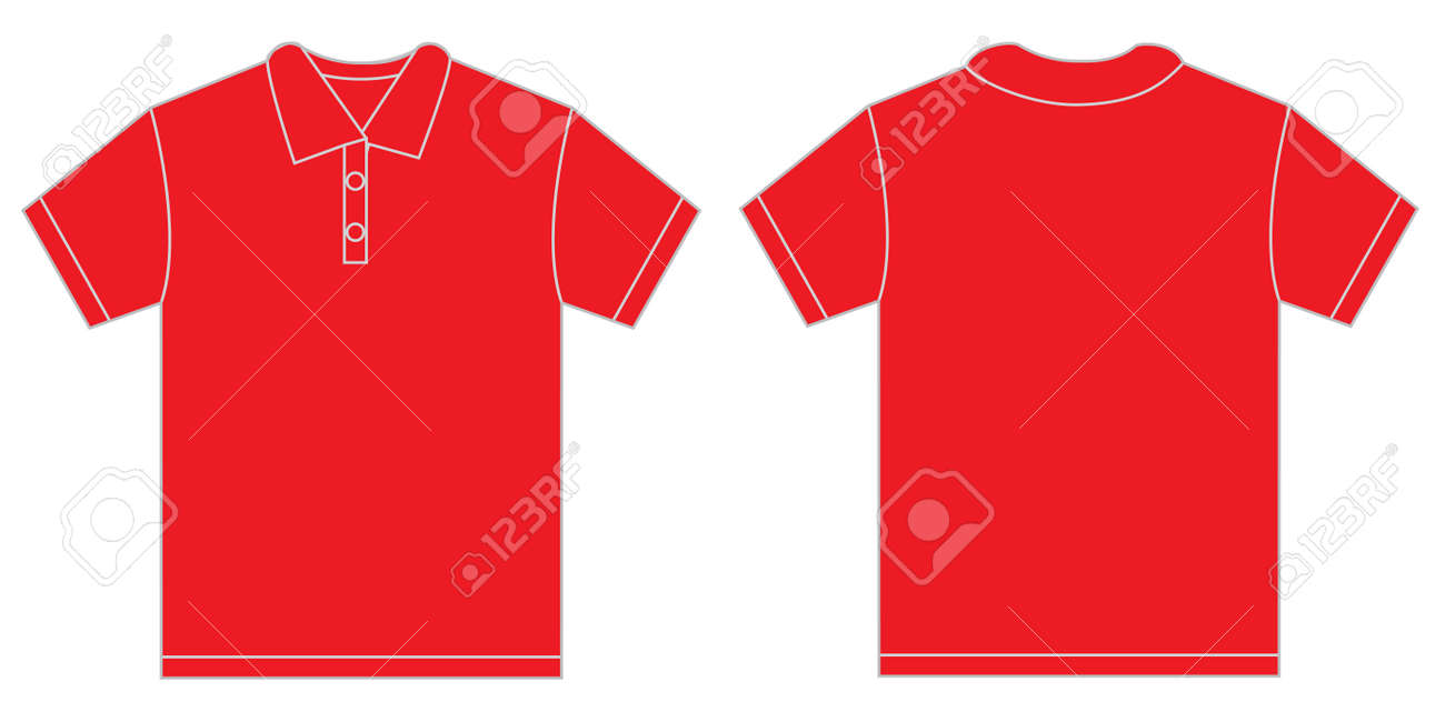 polo tee vector