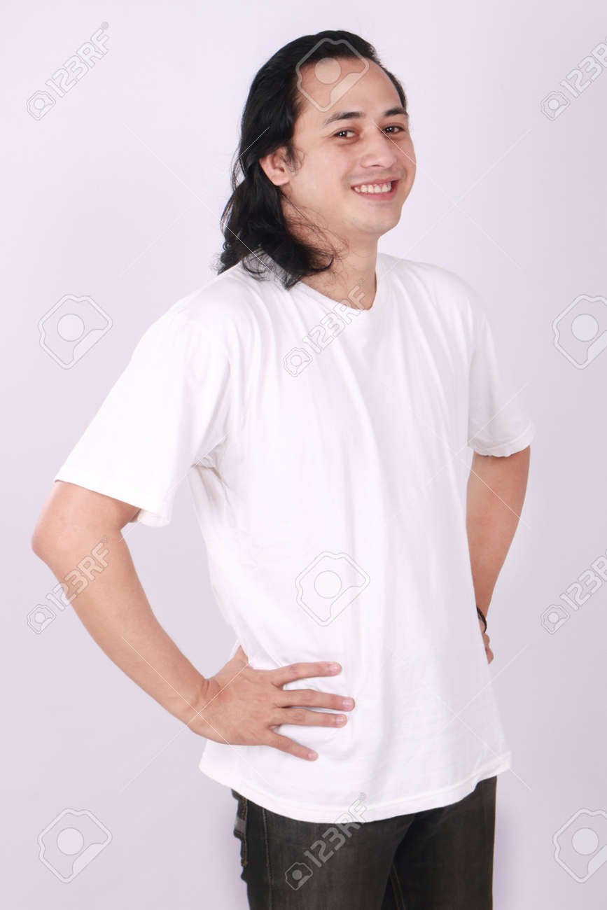 Imagen De La Foto De Un Modelo Asiático Que Sonríe Y Que Imagen De La Foto De Un Modelo Asiático Que Sonríe Y Que