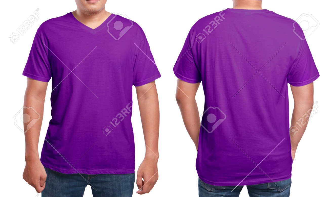 tee shirt violet