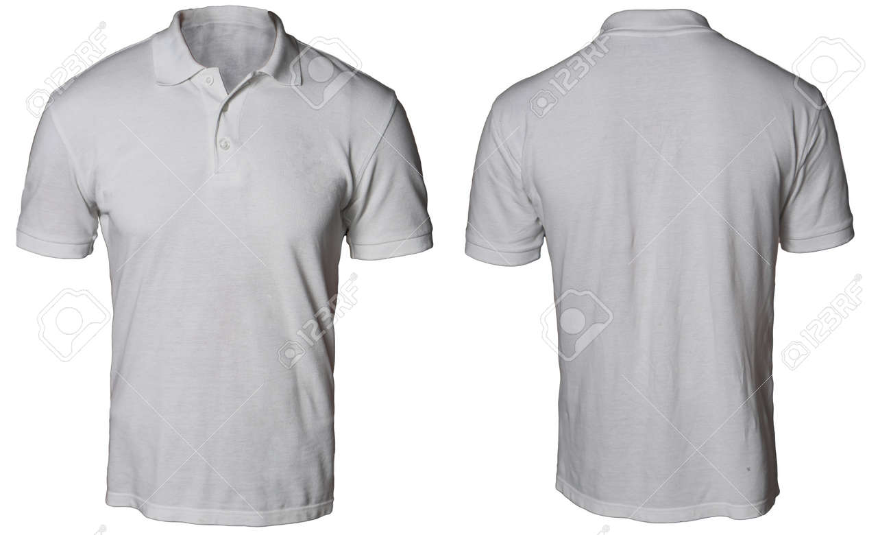 white polo t shirt template