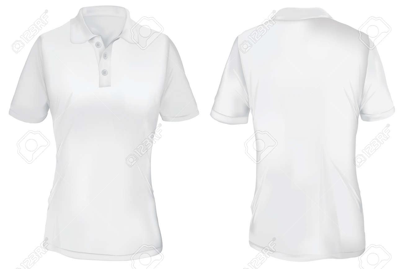 plain polo shirt template