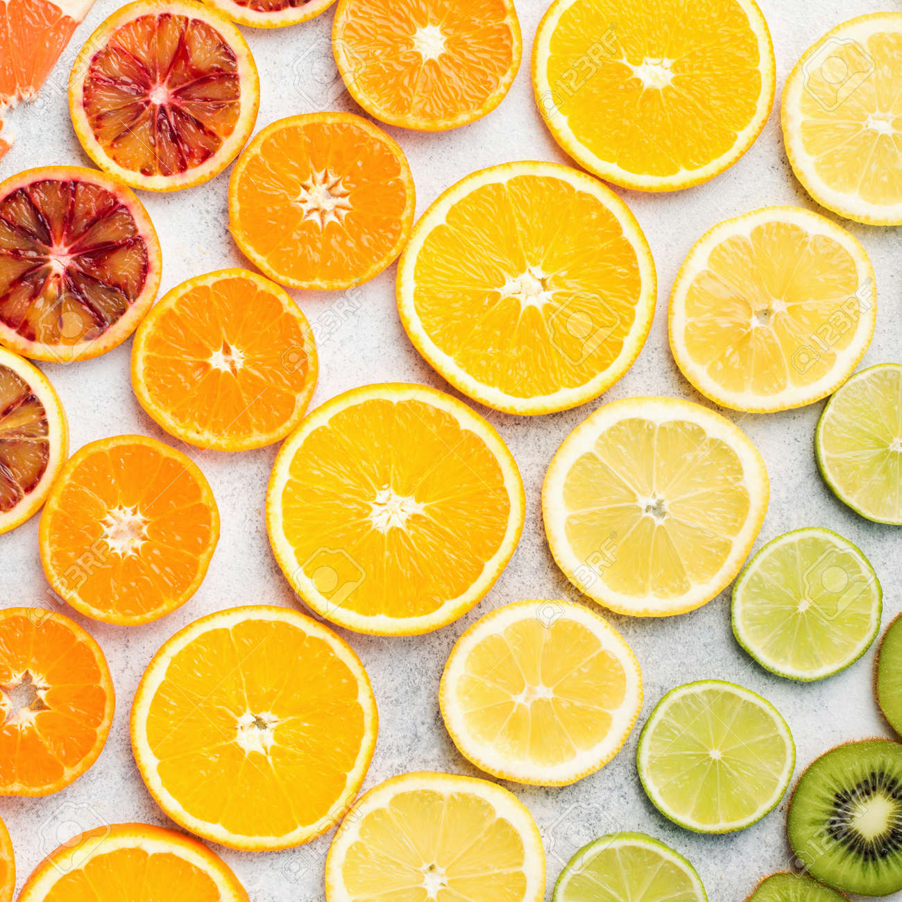 Different Varieties Of Citrus Fruits Oranges Lemons Limes Stock Photo Picture And Royalty Free Image Image