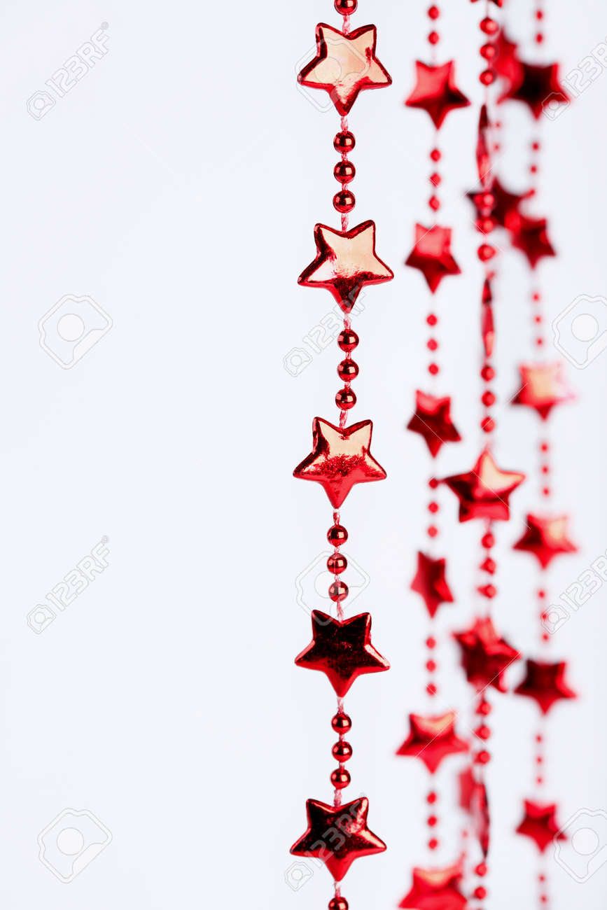 christmas border holiday red stars background with space for border holiday