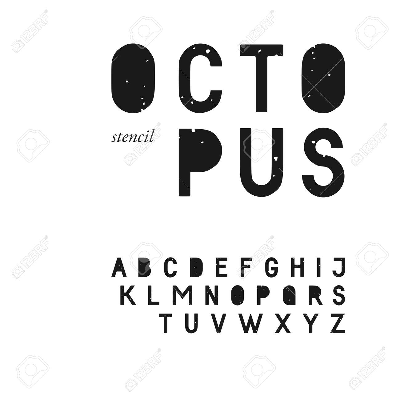 stencil font free