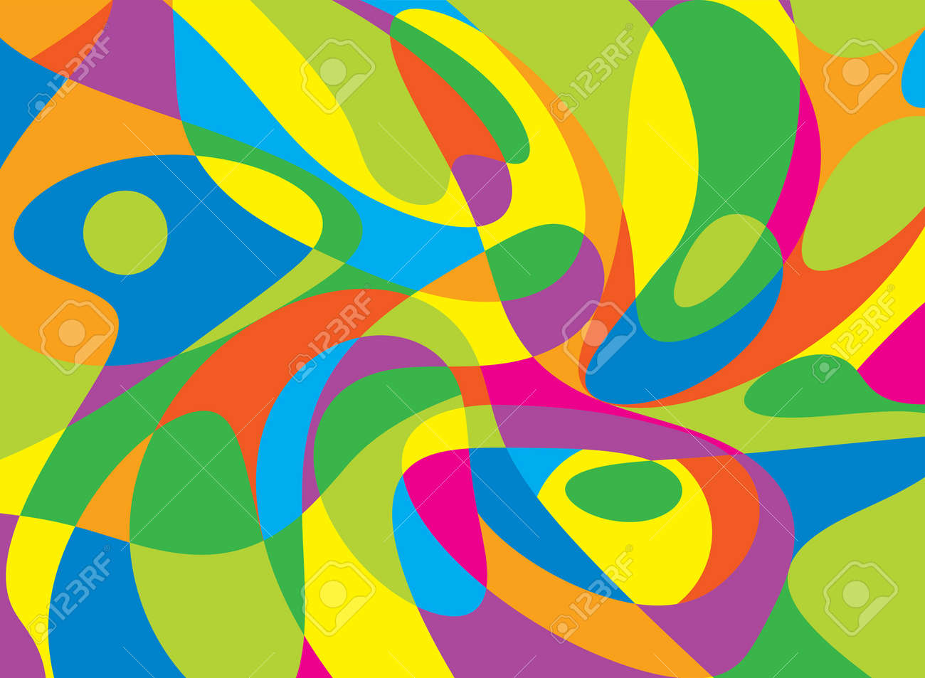 Pintura Abstracta Moderna Ilustracion De Arte De La Pared Del