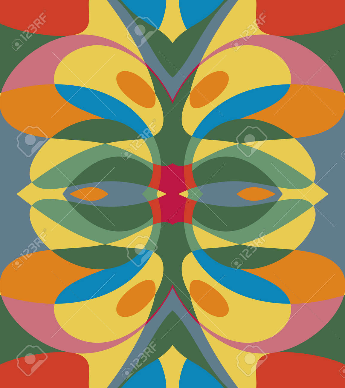 Pintura Abstracta Moderna Ilustracion De Arte De La Pared Del