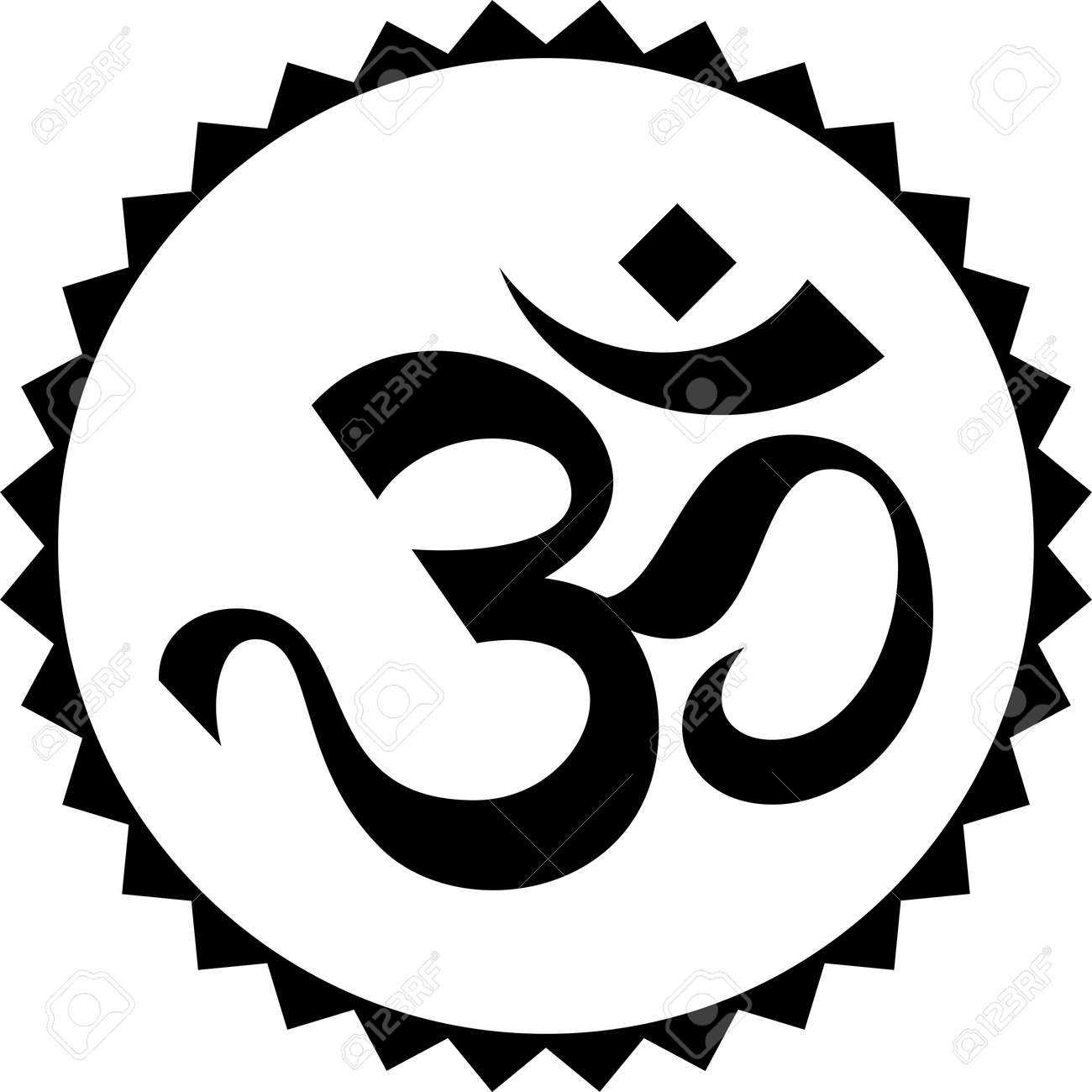 aum om the eternal sound of universe aum is the holy motif