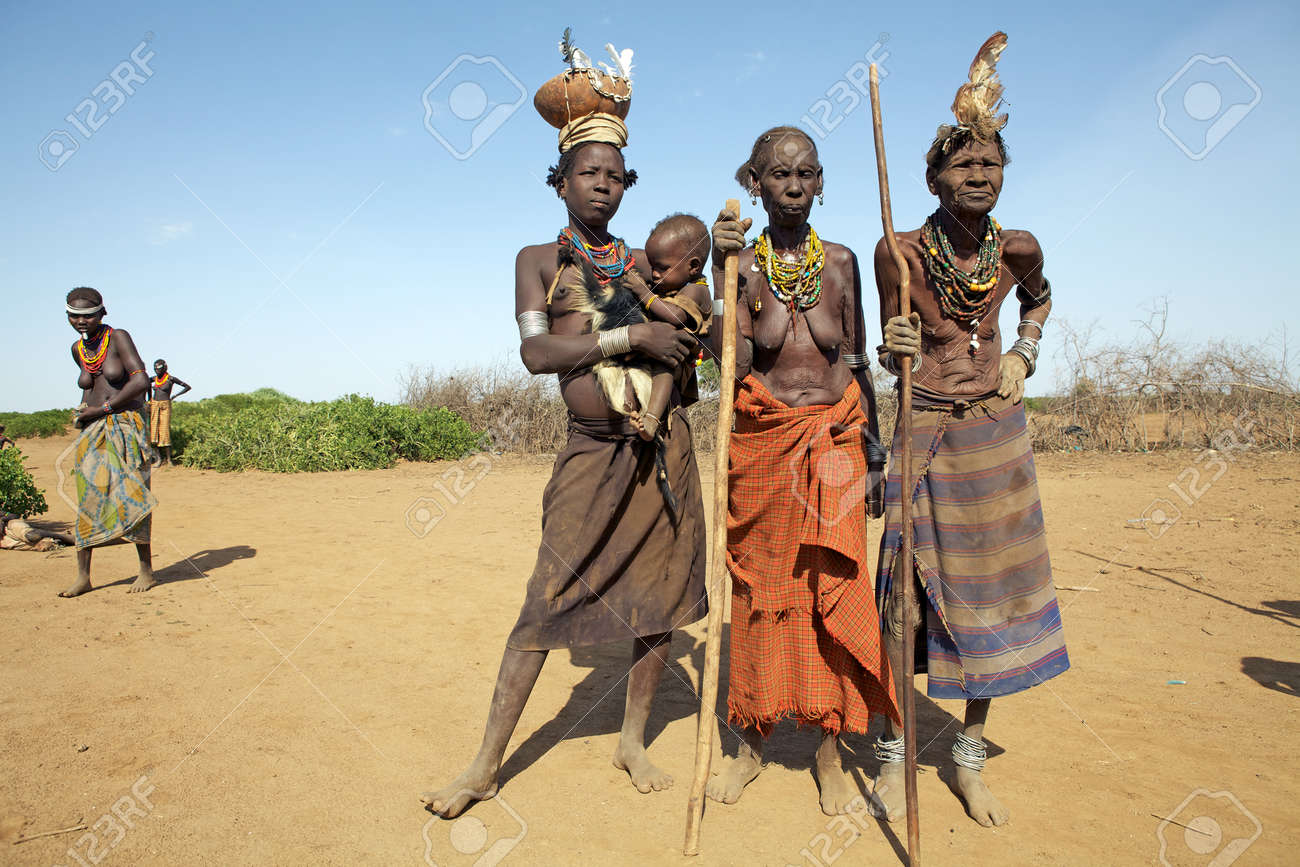 Old African Tribe Women Old African Tribe Women