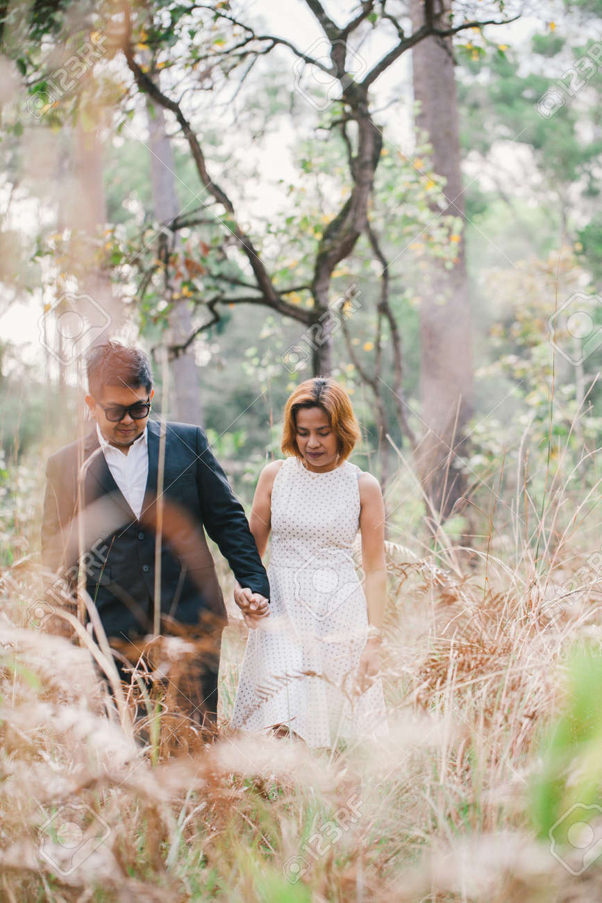 forest formal wedding