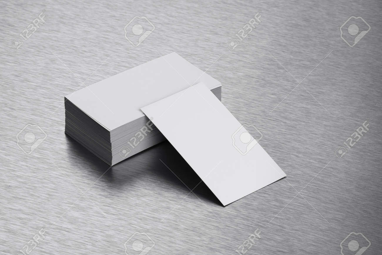 blank business card stock