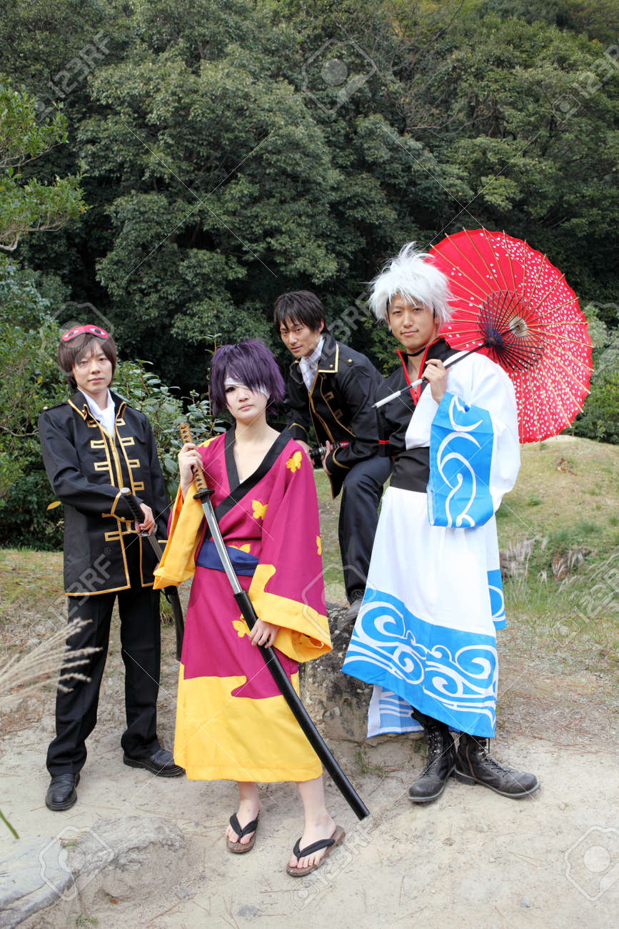 香川県 11 年 11 月 27 日 日本の Riturin 公園 アニメファンでコスプレ イベントで参加者が身を包んだ の写真素材 画像素材 Image