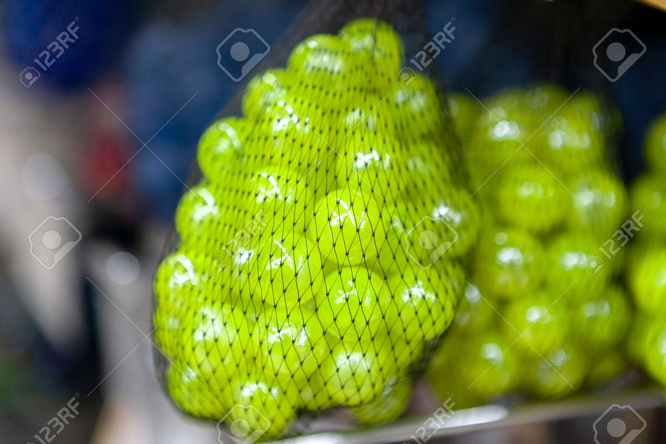 Round Bright Green Decorative Glass Stones In A Grid Decoration