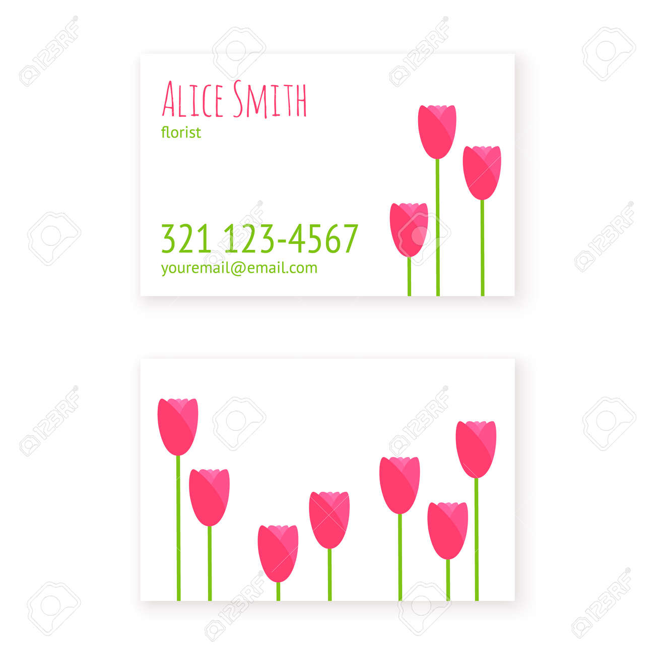 flower design for cards