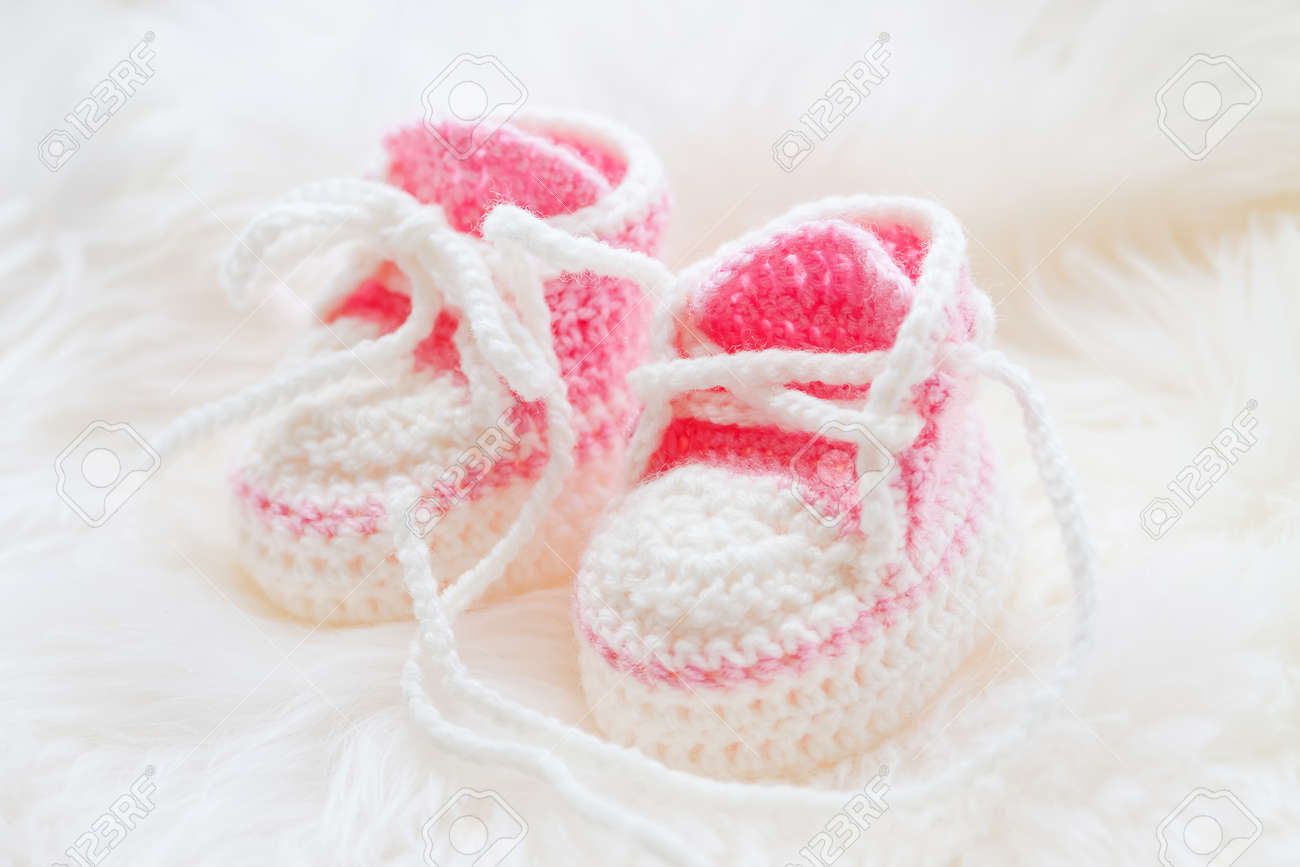 Bebé Recién Nacido Zapatos Crochet Bebe Zapatitos De Bebé Blancos
