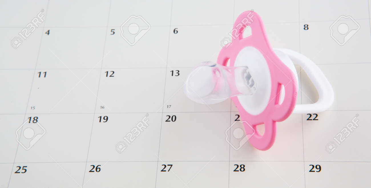 baby girl calendar