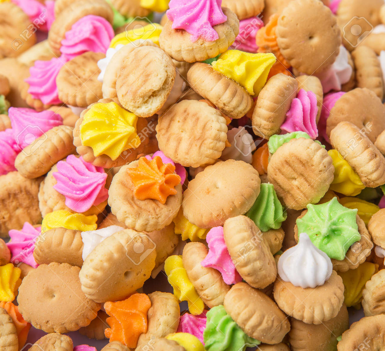 Belly Button Iced Gem Biscuits Over 