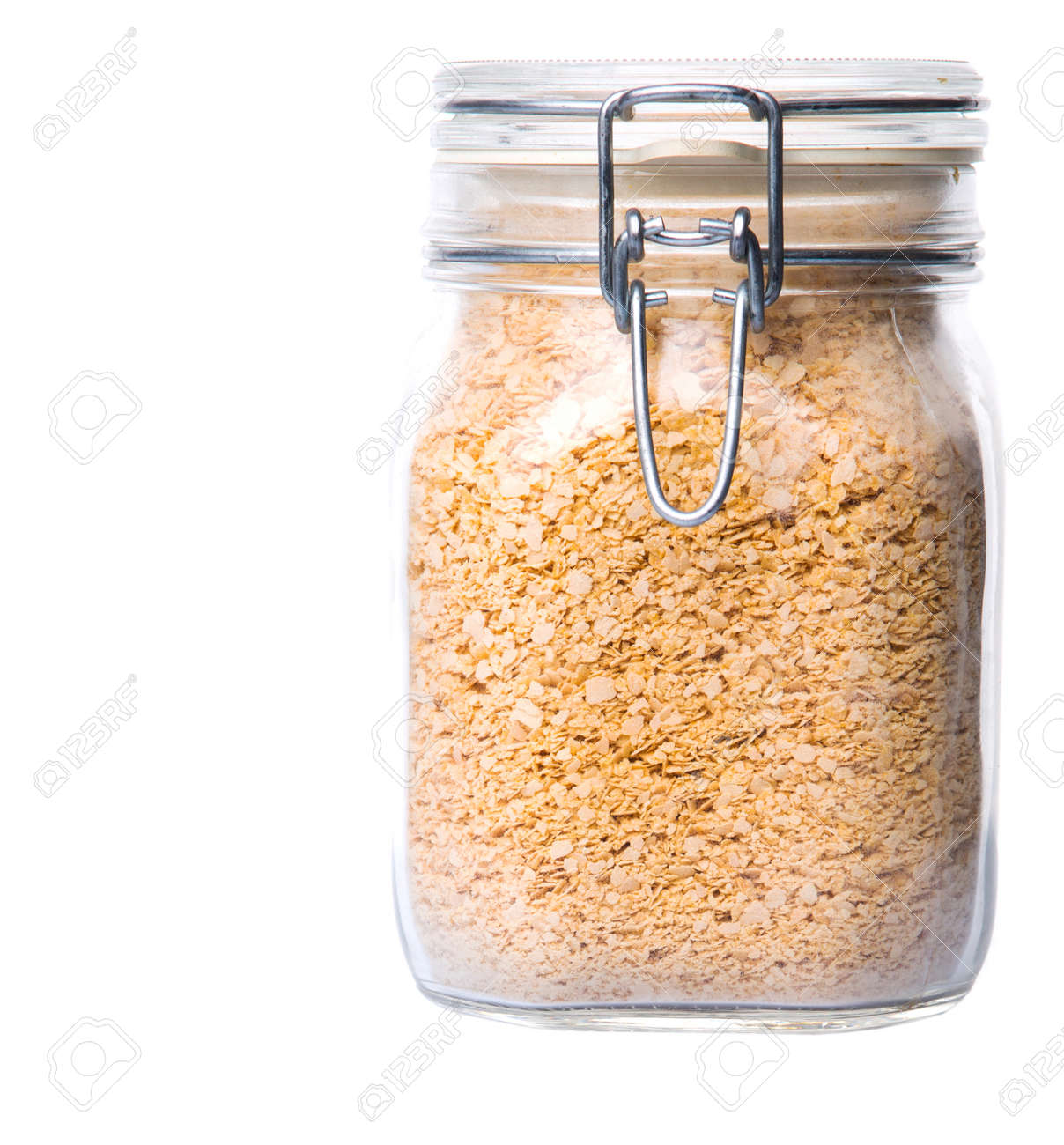 glass cereal jars