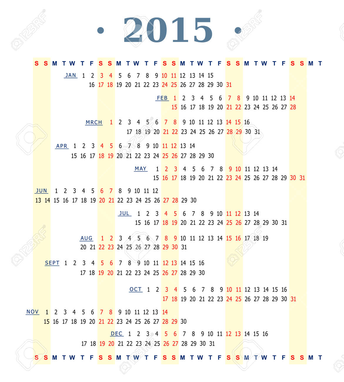 original concept for 2015 year calendar template year calendar template 2015