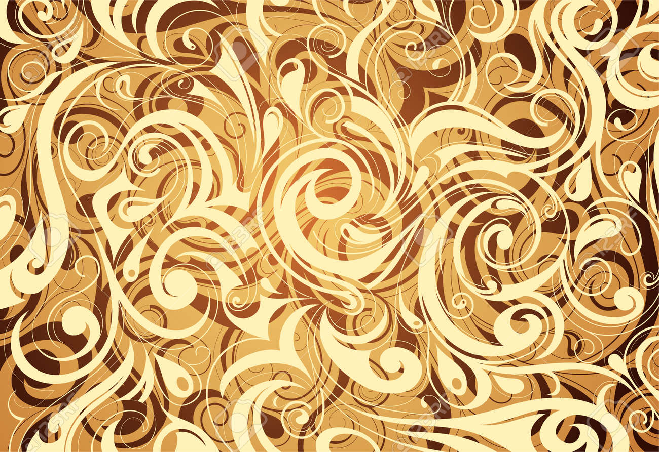 decorative wallpaper with floral swirls and multilayer effect stock vector 31363579 - Decorative Wallpaper decorative wallpaper with floral swirls and multilayer effect stock vector 31363579 - Decorative Wallpaper