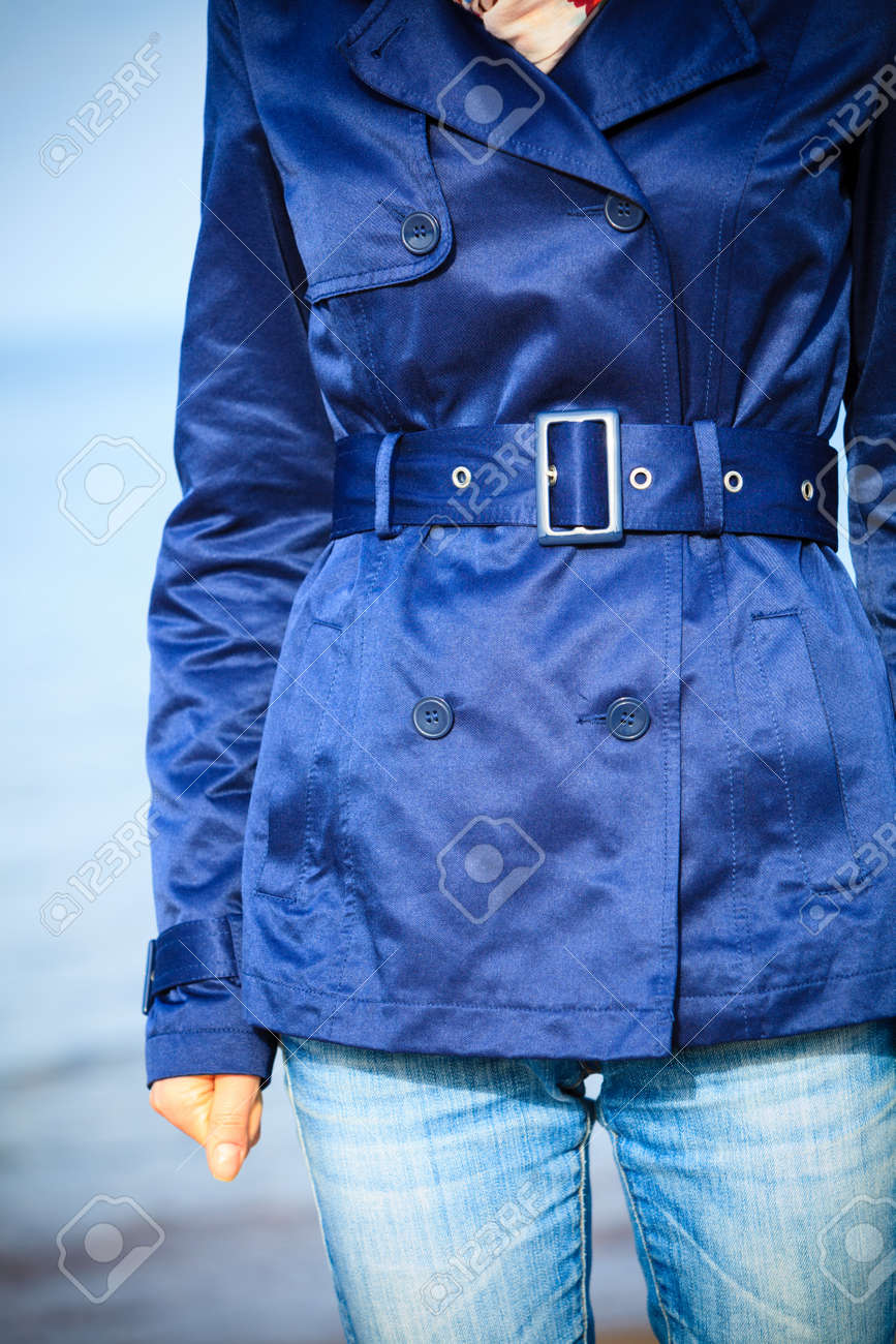 manteau fille avec ceinture