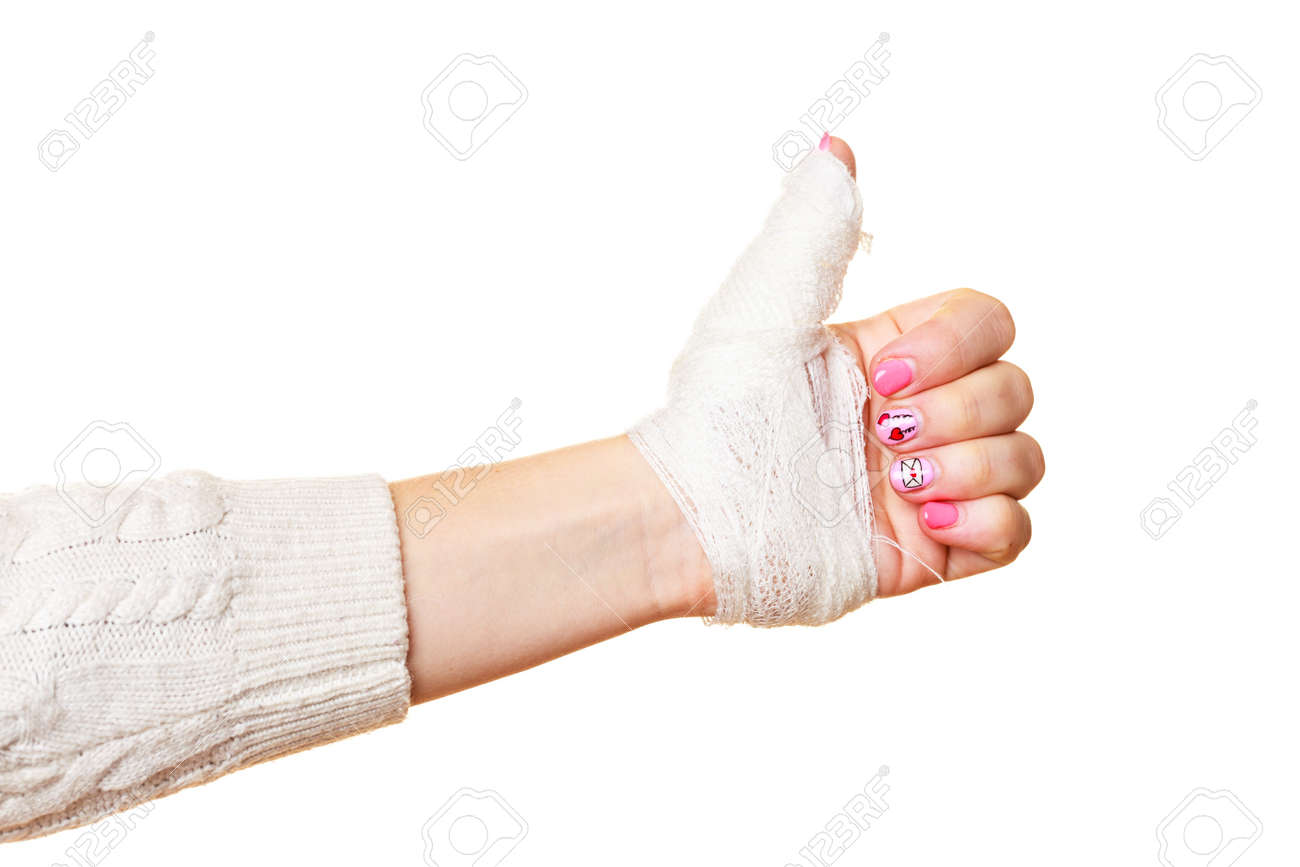 elastic finger bandage