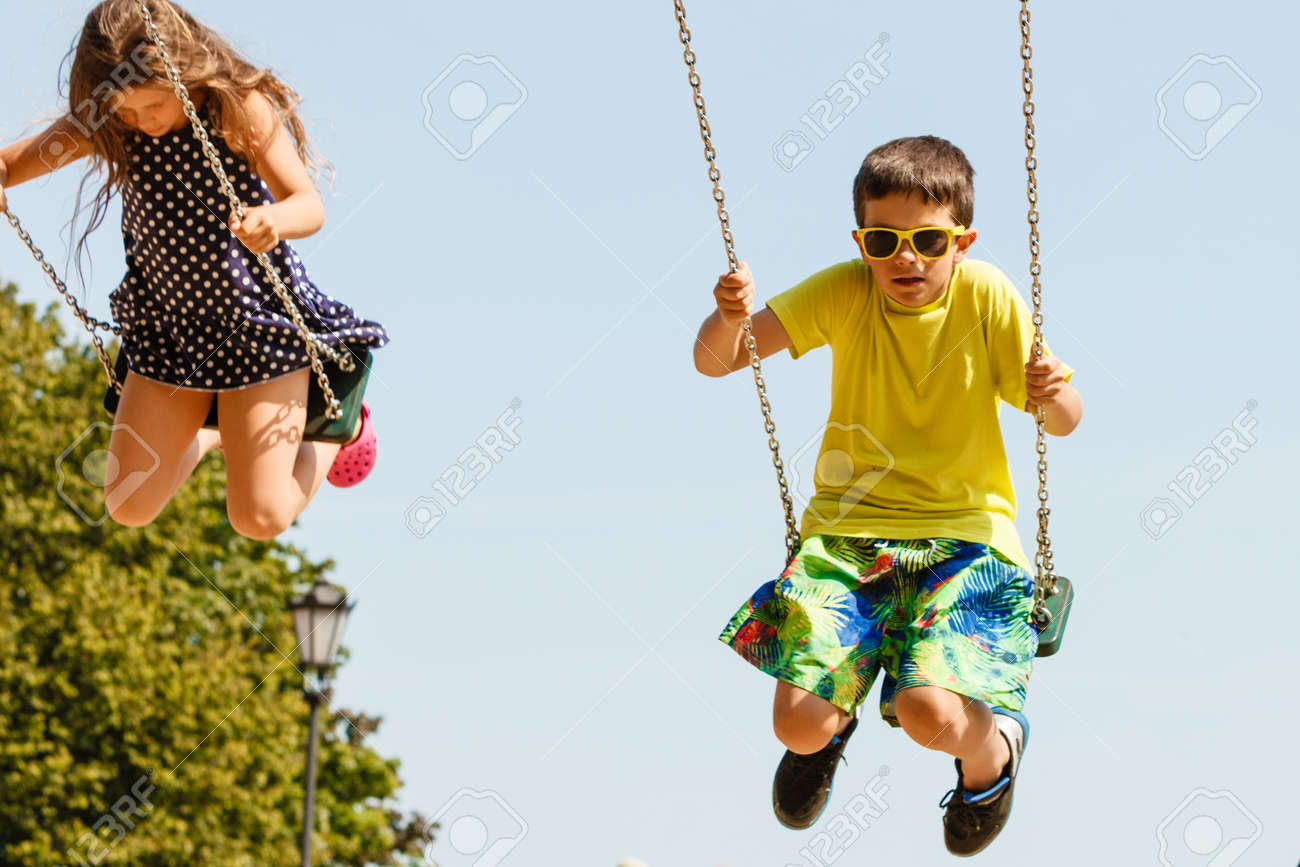preschool swing set