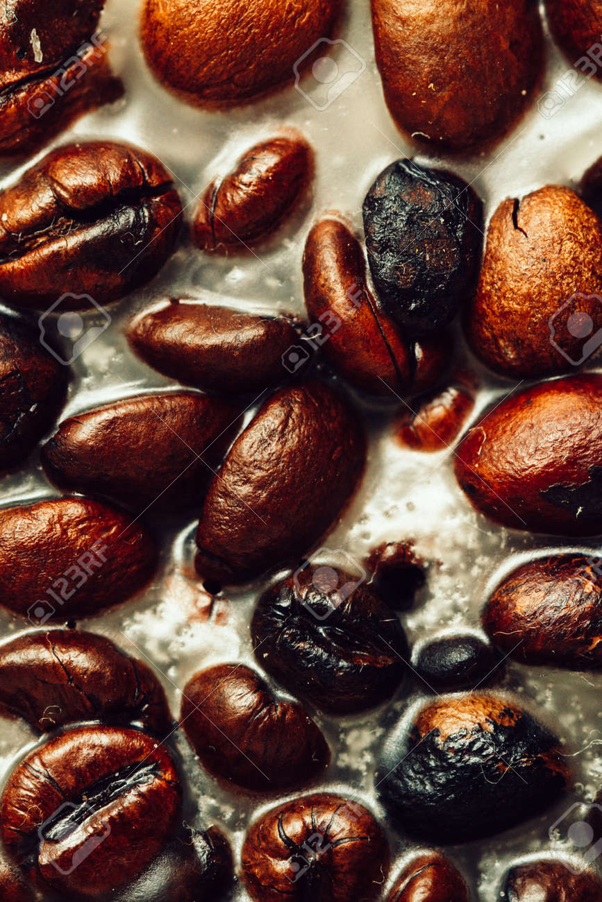 Immagini Stock Idee Di Sfondo Concetto Di Decorazioni Decorative Domestiche Primo Piano Dettagliato Di Caffe In Cera Di Candela Image 90602747