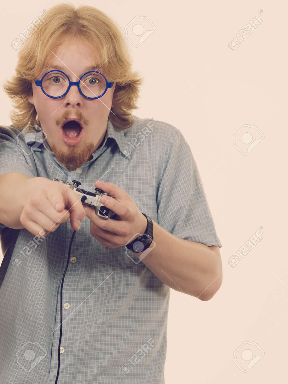 Video Console Holding Game Pad