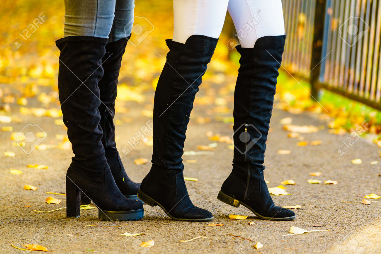 warm knee high boots