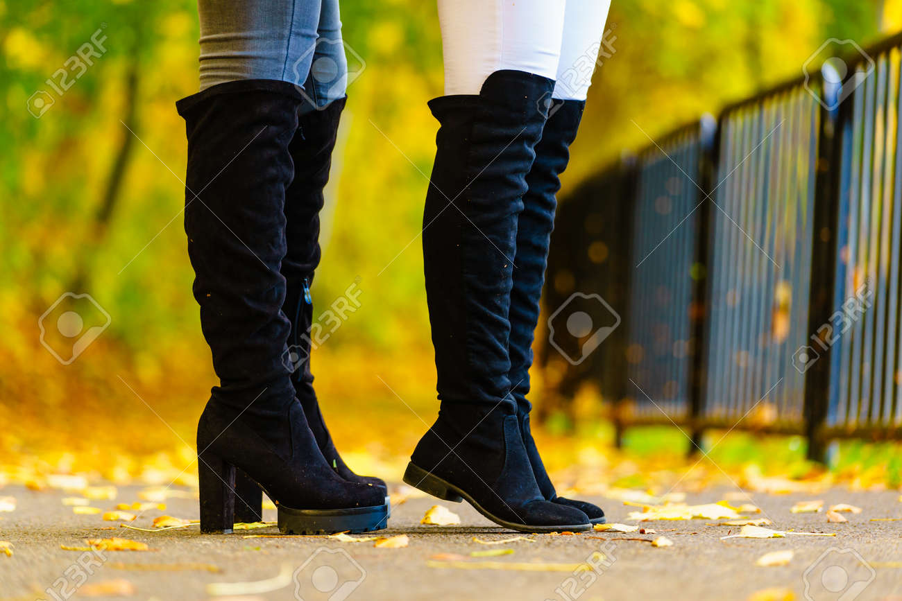 warm knee high boots