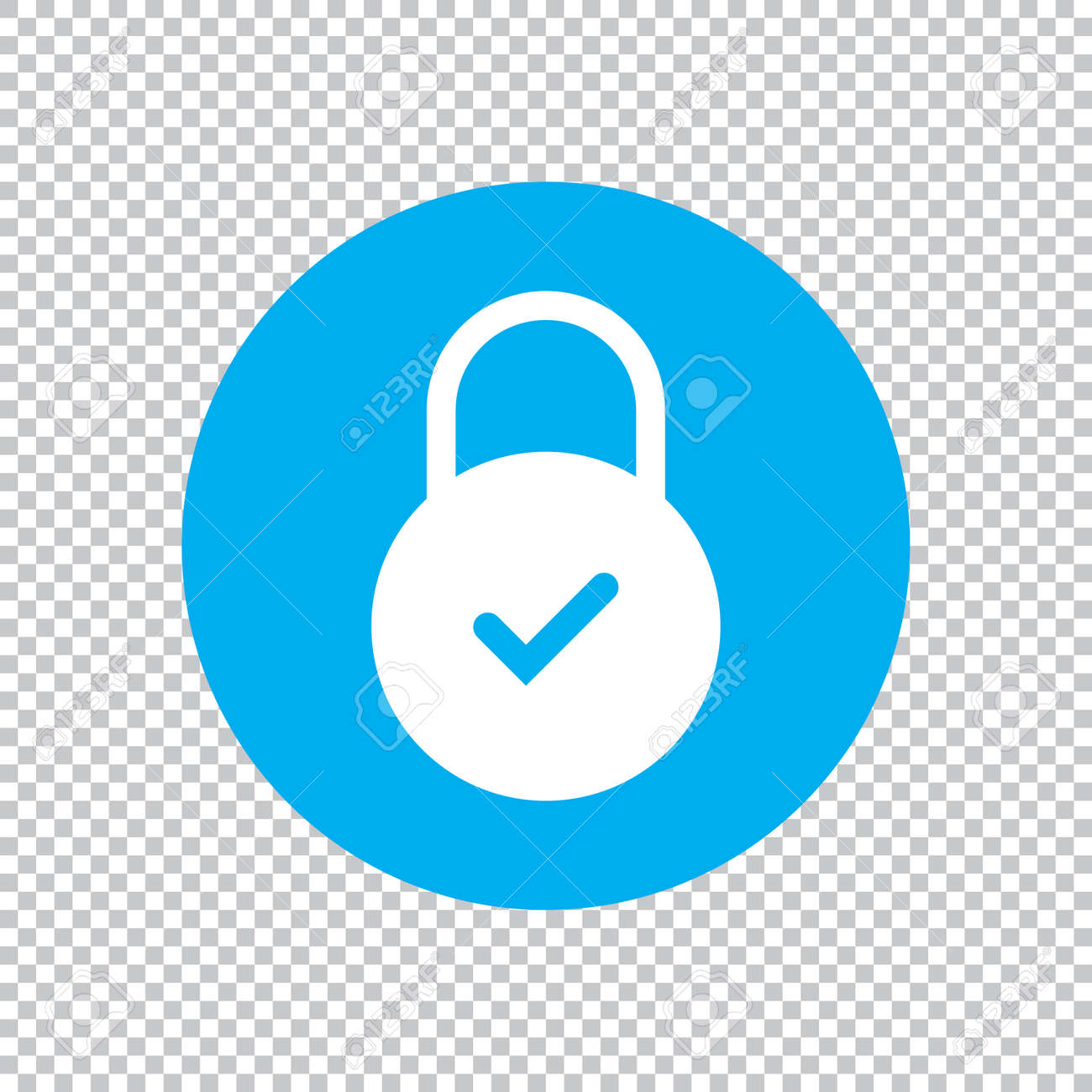lock icon flat style isolated on transparent background security royalty free cliparts vectors and stock illustration image 129167901 lock icon flat style isolated on transparent background security