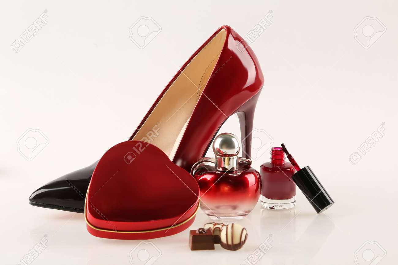 high heel shaped perfume