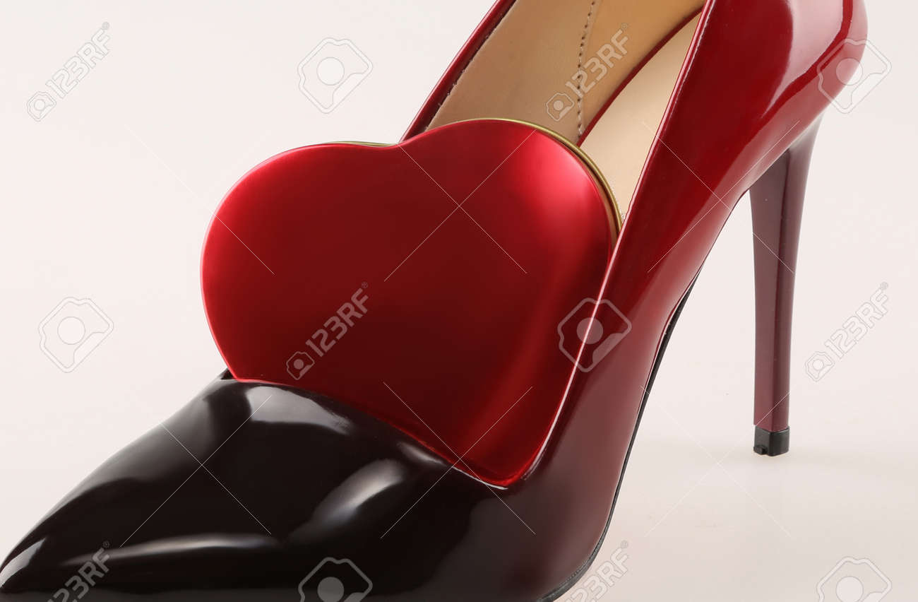 shoes with heels inside