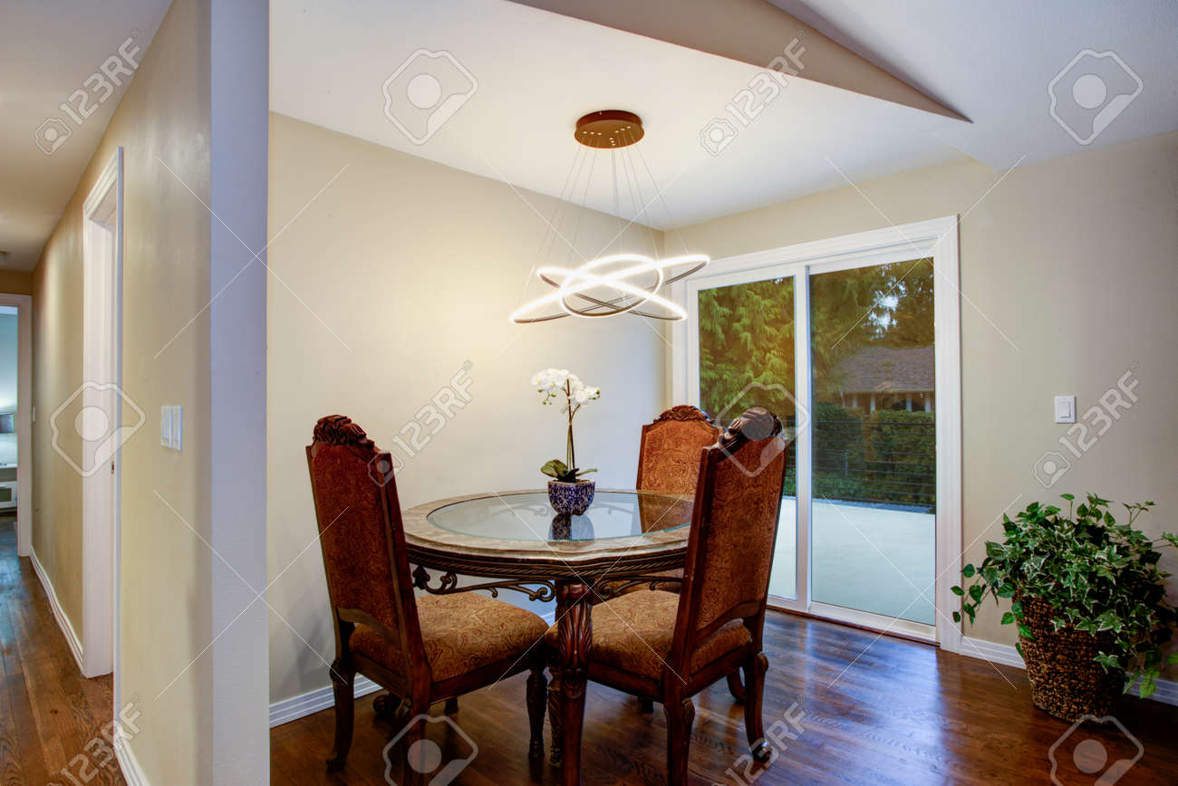 Beautiful Dining Room Features Vintage Dining Table And Chairs Beautiful Dining Room Features Vintage Dining Table And Chairs