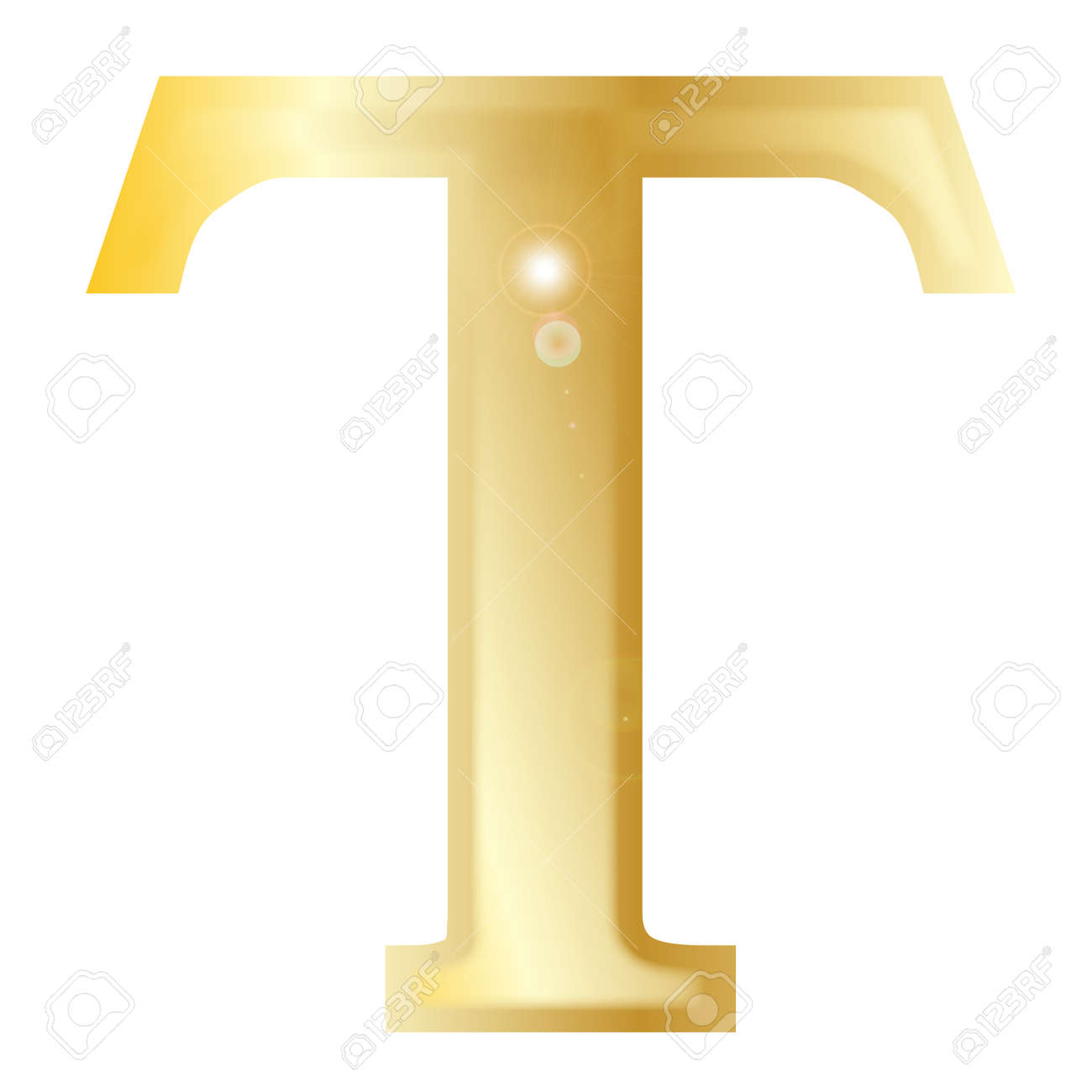 Tau 白で隔離されたギリシャ語のアルファベットからの手紙のイラスト素材 ベクタ Image Tau 白で隔離されたギリシャ語のアルファベットからの手紙のイラスト素材 ベクタ Image