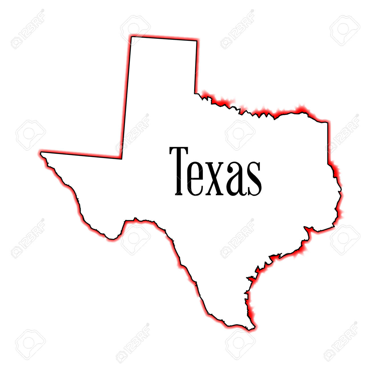 Outline Of The State Of Texas Isolated Royalty Free SVG, Cliparts, Vectors,  and Stock Illustration. Image 31294072., image size:1300x1290