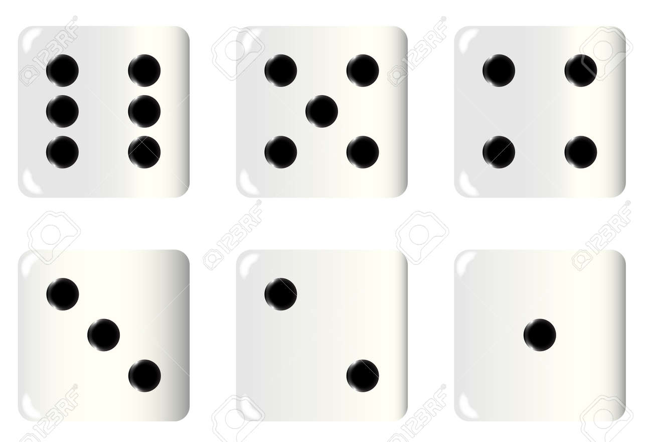 The Six Faces Of An Ivory White Dice Royalty Free Cliparts Vectors And Stock Illustration Image The Six Faces Of An Ivory White Dice Royalty Free Cliparts Vectors And Stock Illustration Image