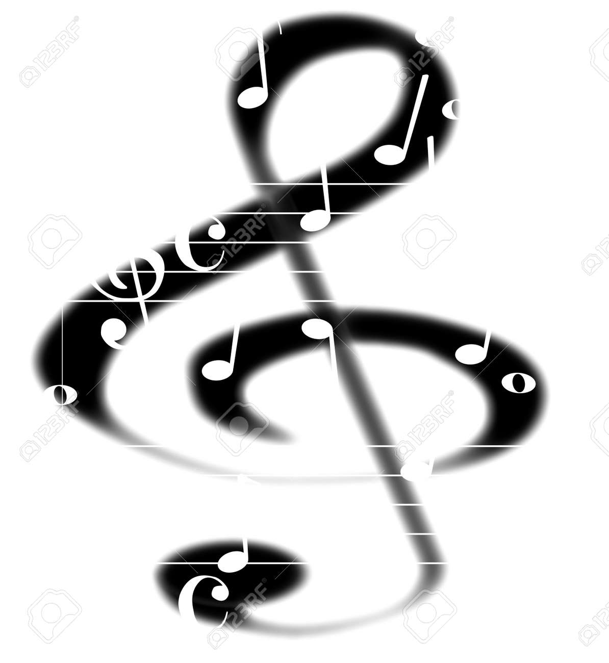 large treble clef