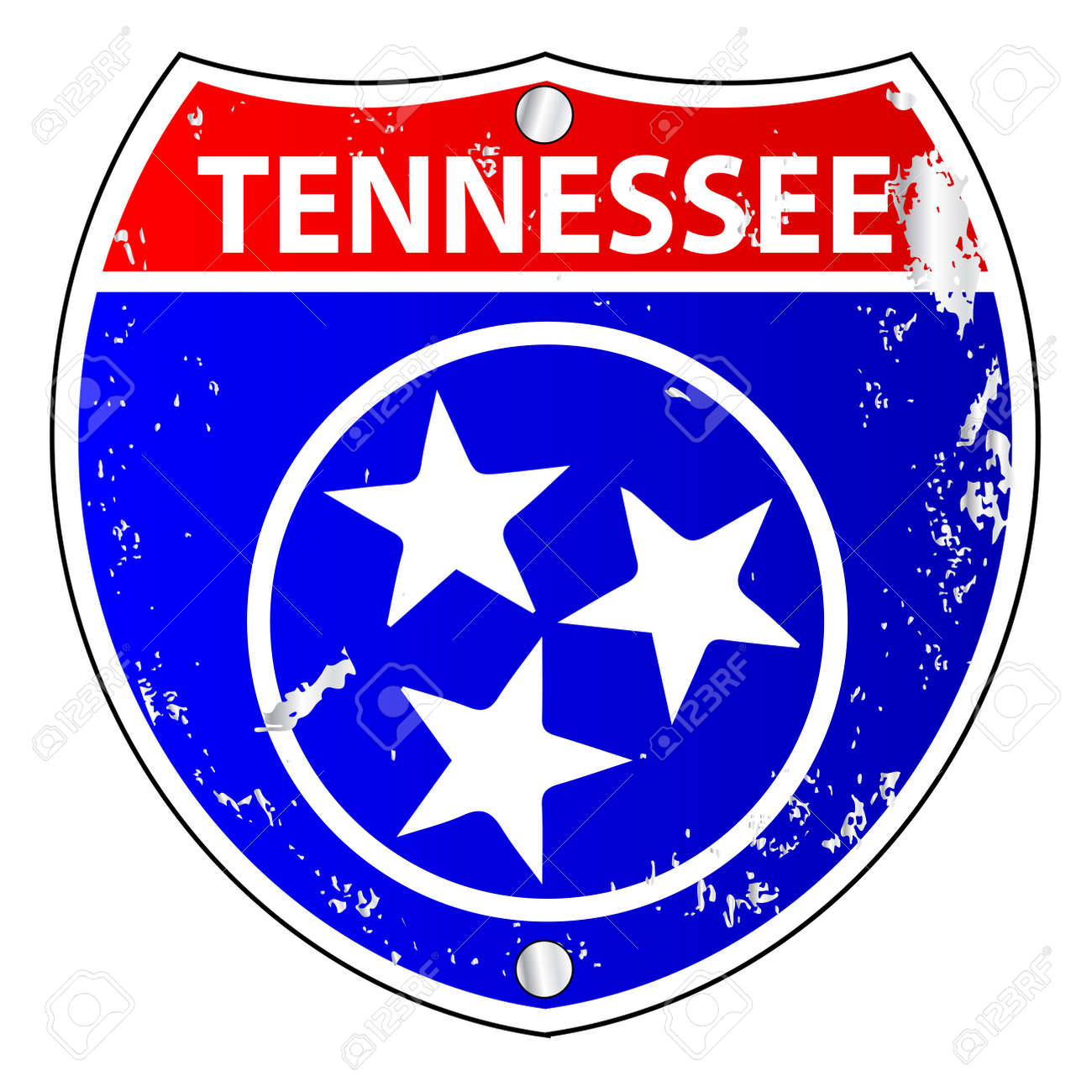 Symbole Tennessee Flagge Als Ein Interstate Schild Uber Einem Weissen Hintergrund Lizenzfrei Nutzbare Vektorgrafiken Clip Arts Illustrationen Image 51878445