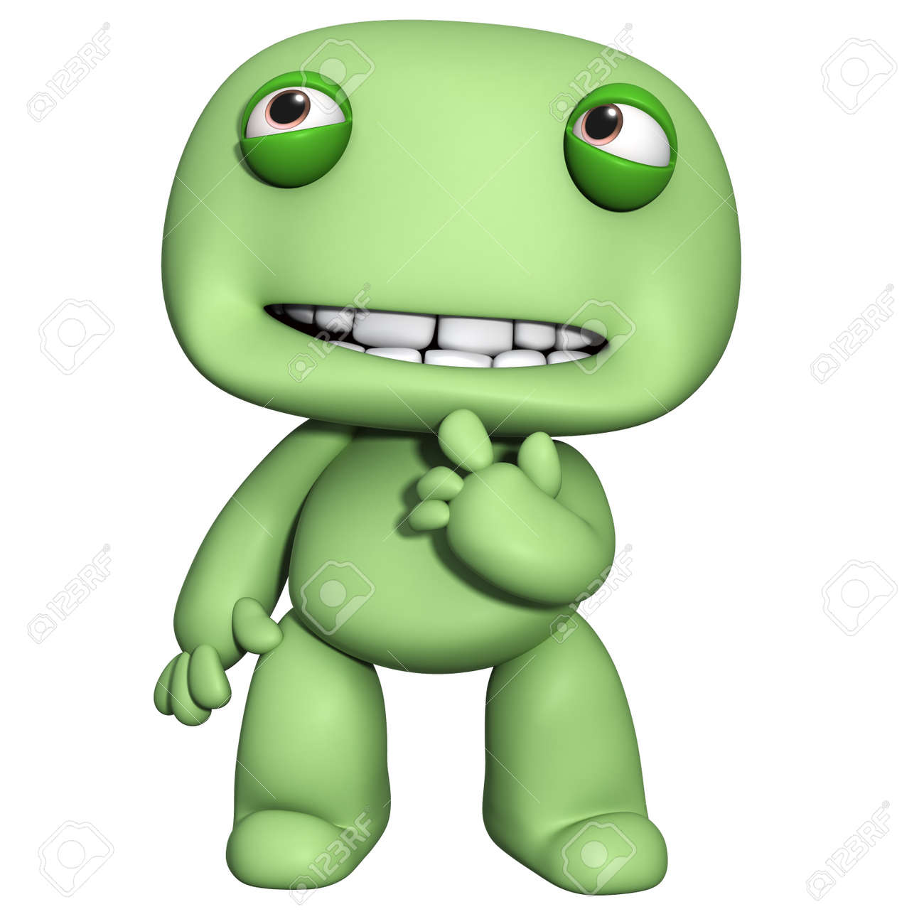 3 D 漫画かわいい男 の写真素材 画像素材 Image