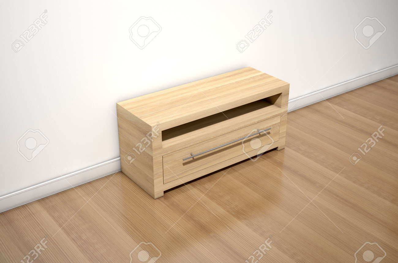 Un Cuarto Vacio En Una Casa Con Paredes Blancas Y Un Suelo De