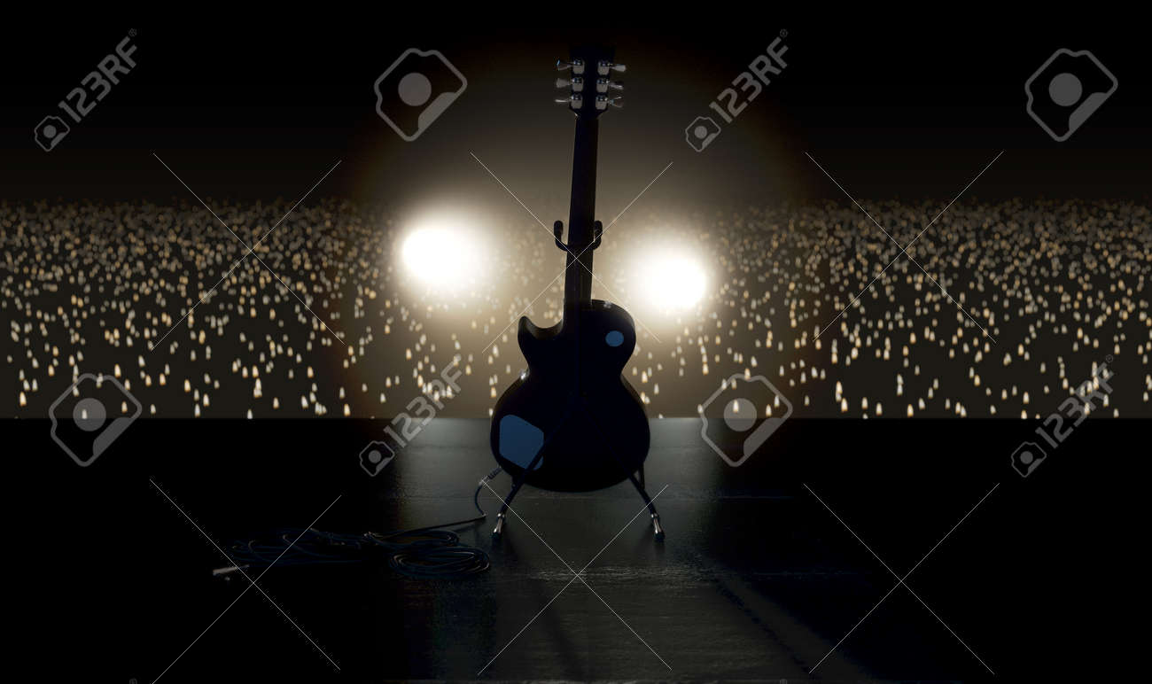 https://previews.123rf.com/images/albund/albund2005/albund200500156/148008977-an-electric-guitar-resting-on-a-stand-on-a-music-concert-stage-lit-by-a-single-dramatic-spotlight.jpg