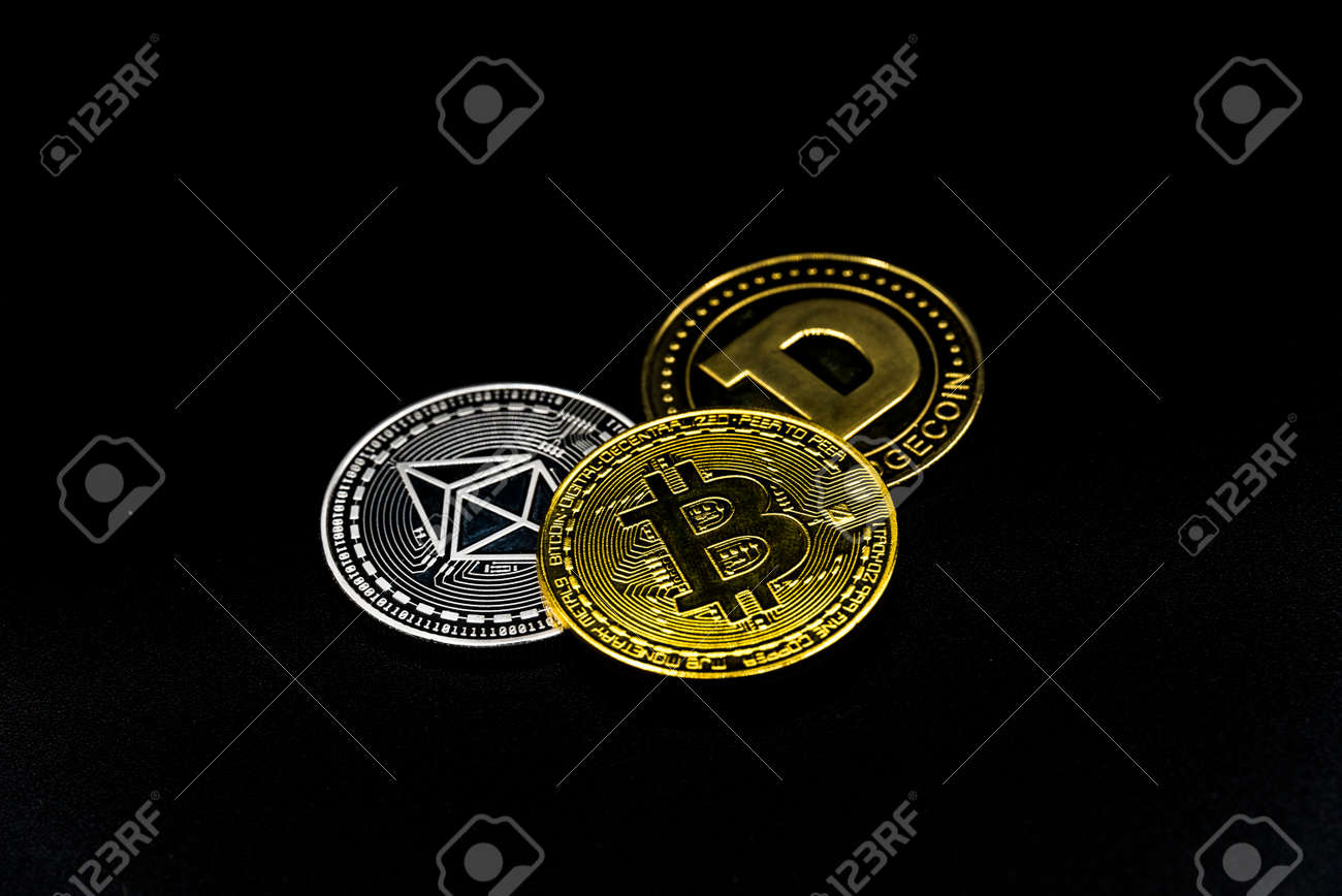 暗号通貨は未来のお金になりますの写真素材・画像素材 Image 177530648