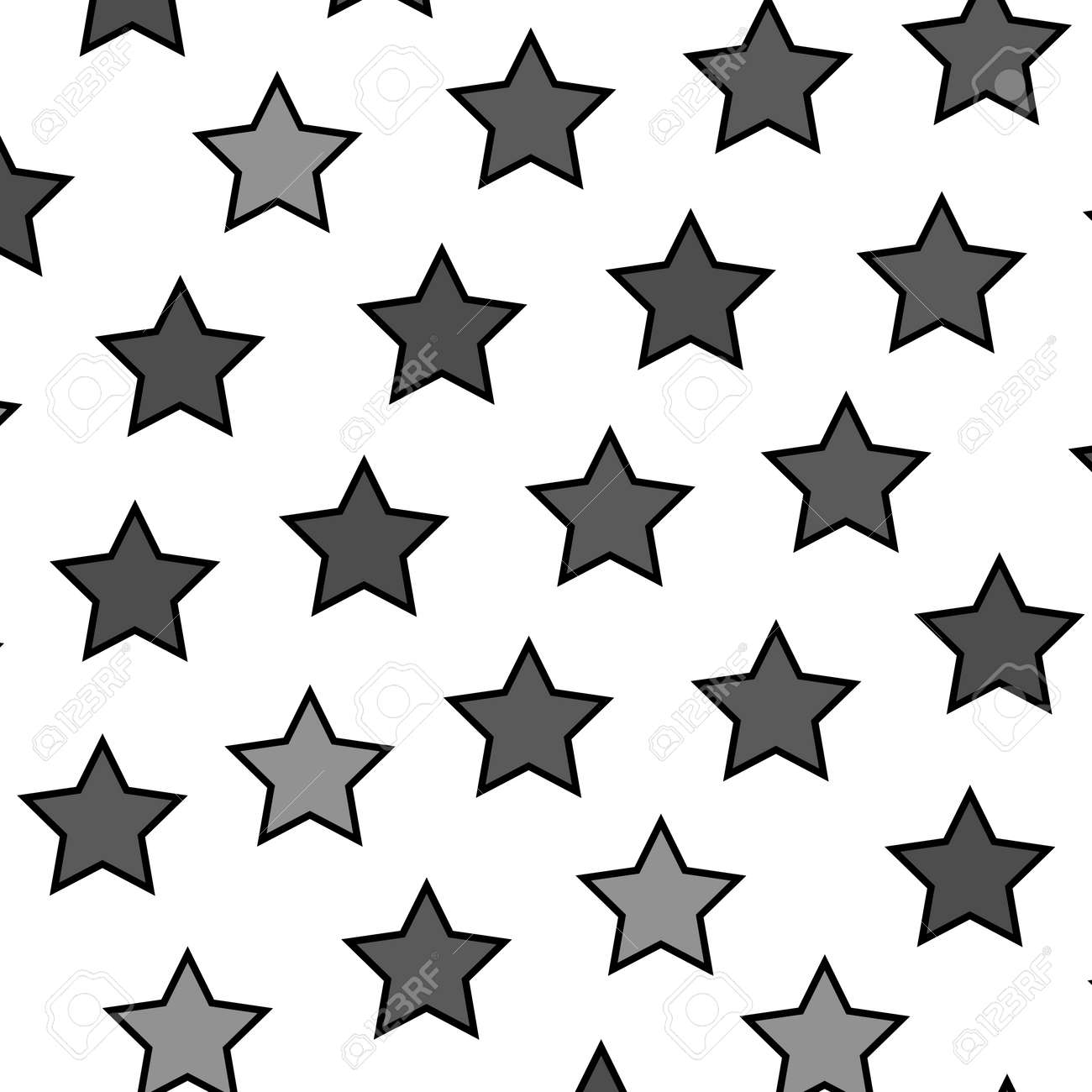 star template containing many elements xmas concept star templete