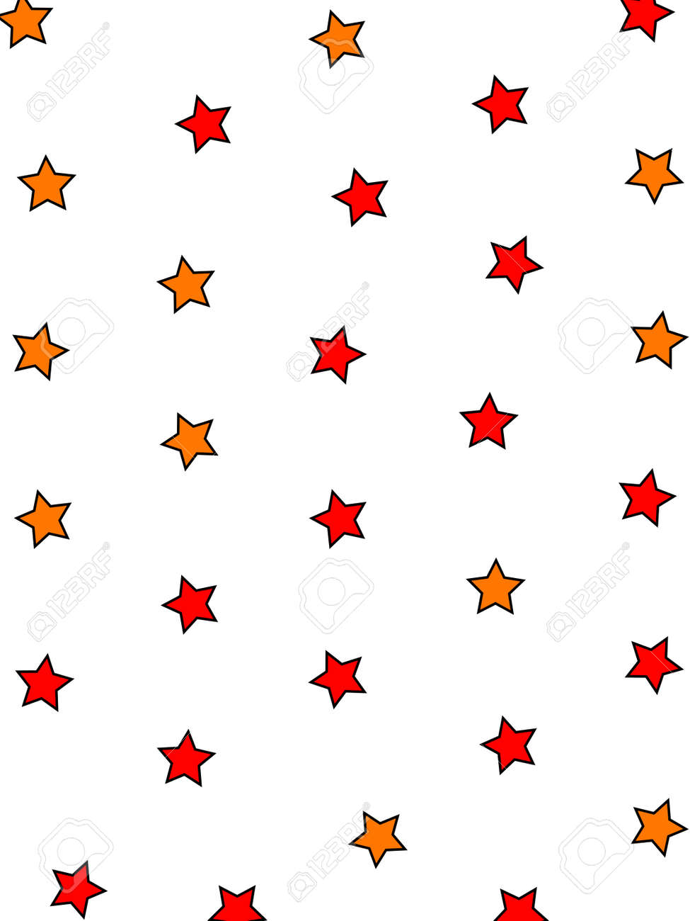 star template with random shapes for your xmas decoration foto