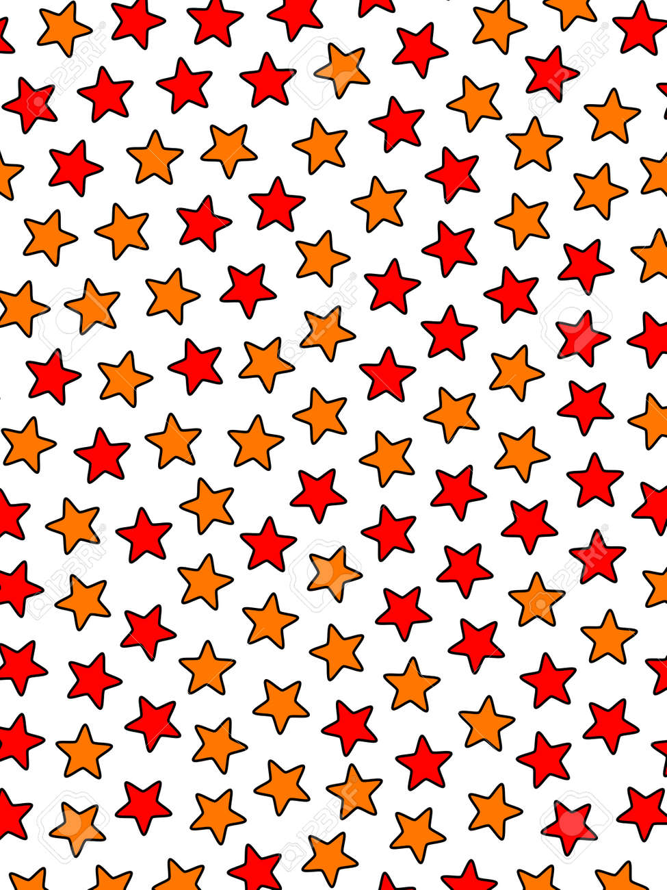 star template based on many shapes for modern backdrop stock photo