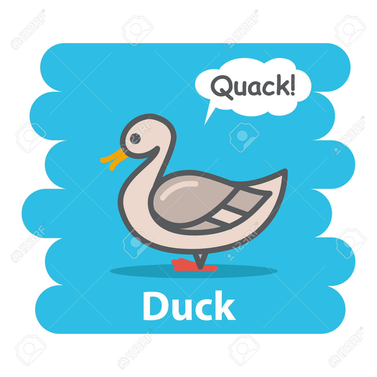 Ilustración Vectorial De Pato En Carácter Aislado Animal Granja De Patos De Dibujos Animados Hablar Quack En Un Discurso La Serie De Lo Que Los Animales Dicen Ilustraciones Svg, Vectoriales, Ilustración Vectorial De Pato En Carácter Aislado Animal Granja De Patos De Dibujos Animados Hablar Quack En Un Discurso La Serie De Lo Que Los Animales Dicen Ilustraciones Svg, Vectoriales,