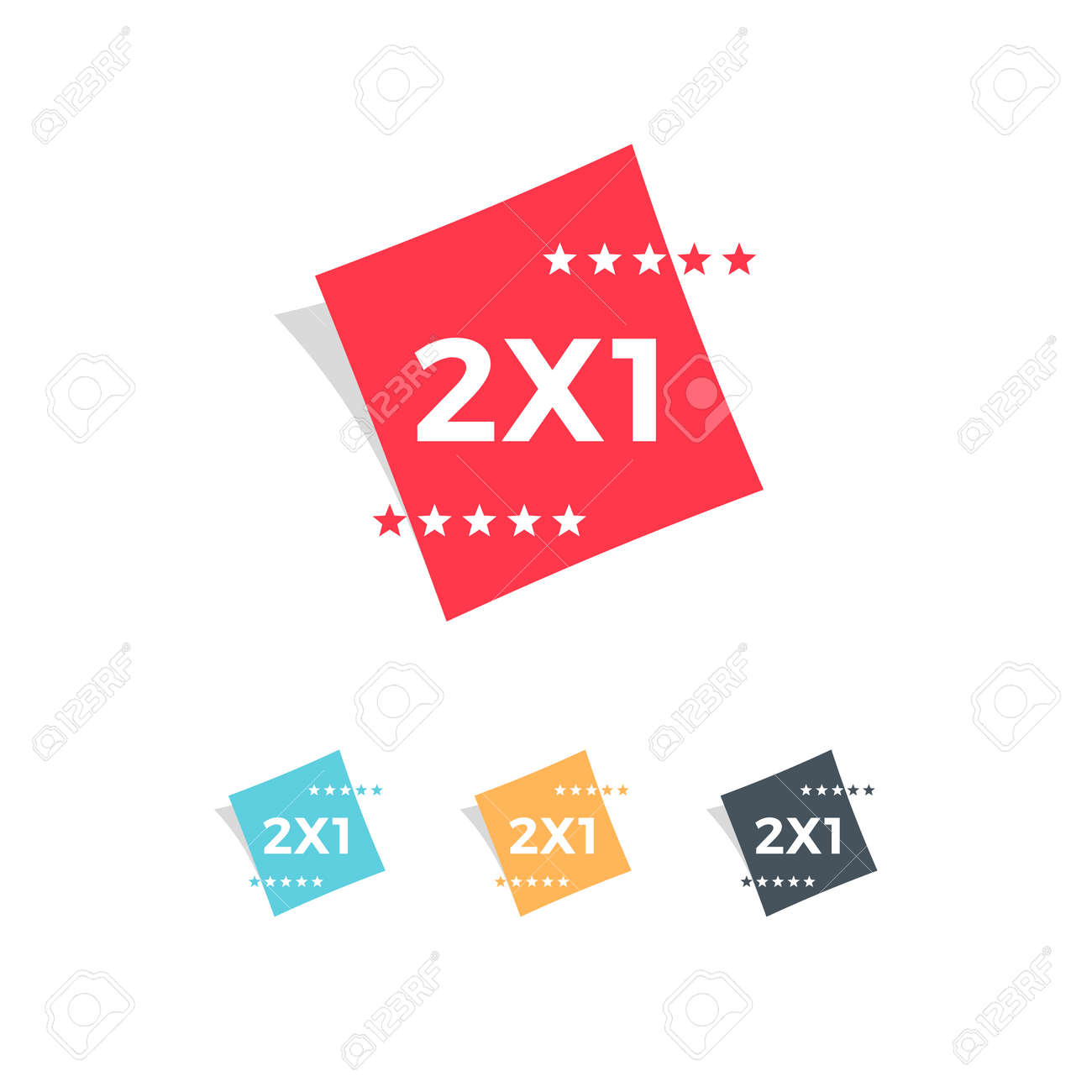 2x1 labels royalty free cliparts vectors and stock illustration