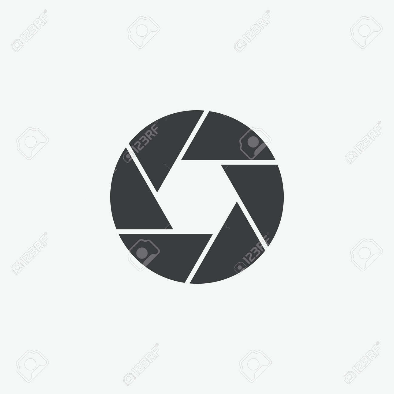 카메라 셔터 벡터 아이콘 로열티 무료 사진, 그림, 이미지 그리고 스톡포토그래피. Image 110510027